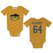 Conor McDermott Los Angeles Rams  Infant & Newborn Bodysuit - Gold