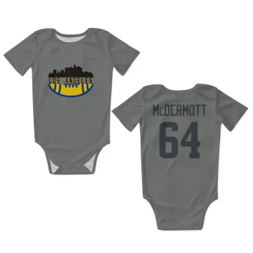 Conor McDermott Los Angeles Rams  Infant & Newborn Bodysuit - Gray