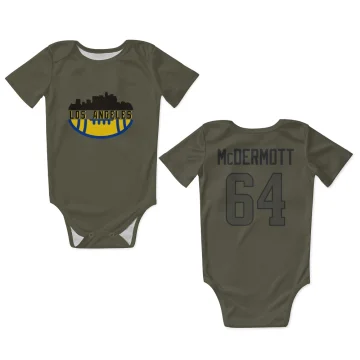 Conor McDermott Los Angeles Rams  Infant & Newborn Bodysuit - Olive