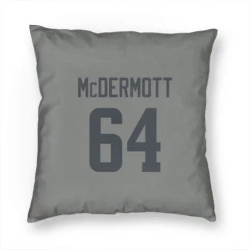 Conor McDermott Los Angeles Rams  Pillow Cover (18 X 18) - Gray