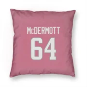 Conor McDermott Los Angeles Rams  Pillow Cover (18 X 18) - Pink