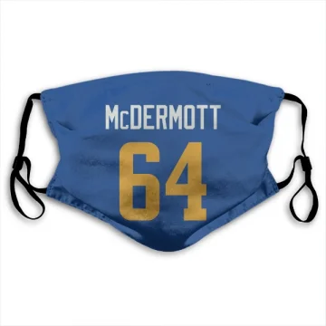 Conor McDermott Los Angeles Rams   Royal  Face Mask - Gold