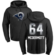 Conor McDermott Youth Los Angeles Rams Midnight Mascot Pullover Hoodie Black