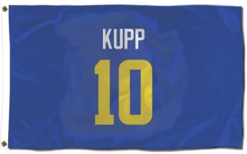 Cooper Kupp Los Angeles Rams  Flag (3 X 5) - Royal