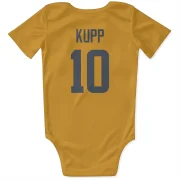 Cooper Kupp Los Angeles Rams  Infant & Newborn Bodysuit  - Gold