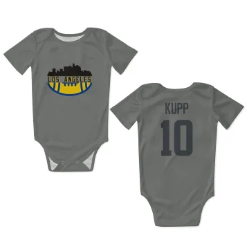 Cooper Kupp Los Angeles Rams  Infant & Newborn Bodysuit  - Gray