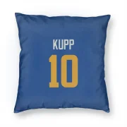 Cooper Kupp Los Angeles Rams Royal  Pillow Cover (18 X 18) - Gold