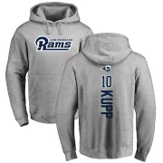 Cooper Kupp Men's Los Angeles Rams Pro Line Ash Backer Pullover Hoodie