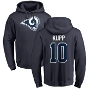 Cooper Kupp Youth Los Angeles Rams Pro Line Logo Pullover Hoodie Navy