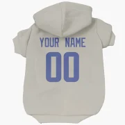 Custom Los Angeles Rams  Bone Dog & Cat Pet Hoodie