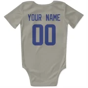 Custom Los Angeles Rams  Bone Infant & Newborn Bodysuit