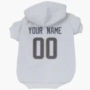 Custom Los Angeles Rams   Dog & Cat Pet Hoodie - White