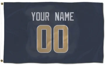 Custom Los Angeles Rams   Flag (3 X 5) - Navy