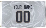 Custom Los Angeles Rams   Flag (3 X 5) - White