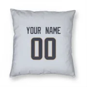 Custom Los Angeles Rams   Pillow Cover (18 X 18) - White