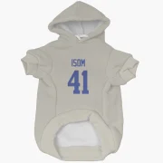 Dan Isom Los Angeles Rams   Bone Dog & Cat Pet Hoodie