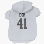 Dan Isom Los Angeles Rams  Dog & Cat Pet Hoodie - White