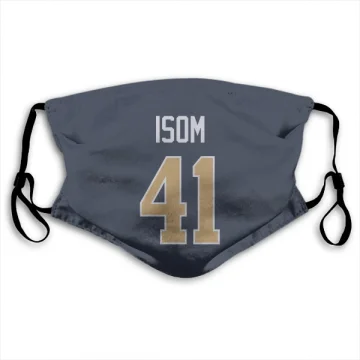 Dan Isom Los Angeles Rams  Face Mask - Navy