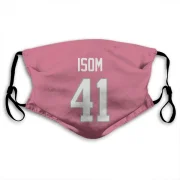 Dan Isom Los Angeles Rams  Face Mask - Pink