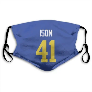 Dan Isom Los Angeles Rams  Face Mask - Royal