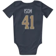 Dan Isom Los Angeles Rams  Infant & Newborn Bodysuit  - Navy