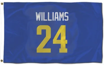 Darious Williams Los Angeles Rams  Flag (3 X 5) - Royal