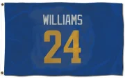 Darious Williams Los Angeles Rams   Royal  Flag (3 X 5) - Gold