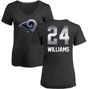 Darious Williams Women's Los Angeles Rams Midnight Mascot T-Shirt - Black