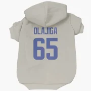 David Olajiga Los Angeles Rams   Bone Dog & Cat Pet Hoodie