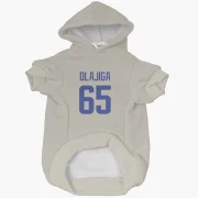 David Olajiga Los Angeles Rams   Bone Dog & Cat Pet Hoodie