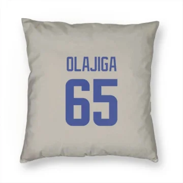 David Olajiga Los Angeles Rams   Bone Pillow Cover (18 X 18)