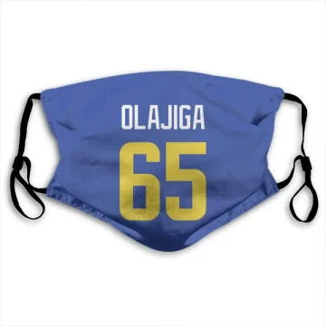 David Olajiga Los Angeles Rams  Face Mask - Royal