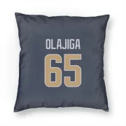 David Olajiga Los Angeles Rams  Pillow Cover (18 X 18) - Navy