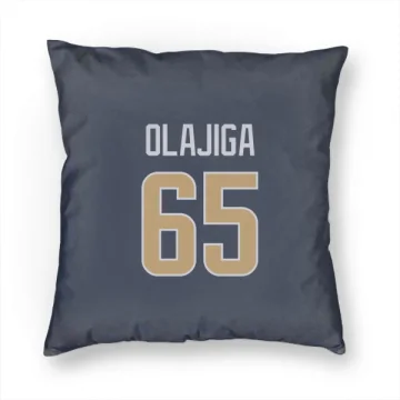 David Olajiga Los Angeles Rams  Pillow Cover (18 X 18) - Navy