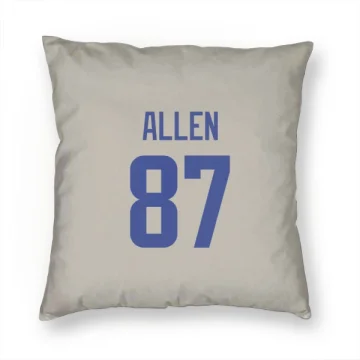 Davis Allen Los Angeles Rams   Bone Pillow Cover (18 X 18)