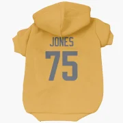 Deacon Jones Los Angeles Rams  Dog & Cat Pet Hoodie - Gold