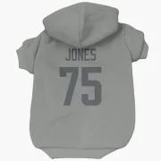 Deacon Jones Los Angeles Rams  Dog & Cat Pet Hoodie - Gray