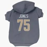 Deacon Jones Los Angeles Rams  Dog & Cat Pet Hoodie - Navy