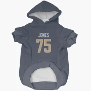 Deacon Jones Los Angeles Rams  Dog & Cat Pet Hoodie - Navy