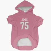 Deacon Jones Los Angeles Rams  Dog & Cat Pet Hoodie - Pink