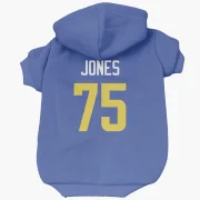 Deacon Jones Los Angeles Rams  Dog & Cat Pet Hoodie - Royal