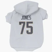 Deacon Jones Los Angeles Rams  Dog & Cat Pet Hoodie - White