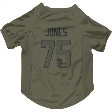 Deacon Jones Los Angeles Rams  Dog & Cat Pet Jersey - Olive