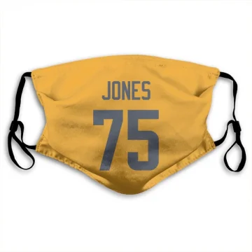 Deacon Jones Los Angeles Rams  Face Mask - Gold