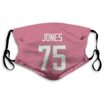 Deacon Jones Los Angeles Rams  Face Mask - Pink