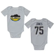 Deacon Jones Los Angeles Rams  Infant & Newborn Bodysuit  - White