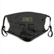 Deacon Jones Los Angeles Rams  Service Face Mask - Black