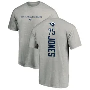 Deacon Jones Men's Los Angeles Rams Backer T-Shirt - Ash