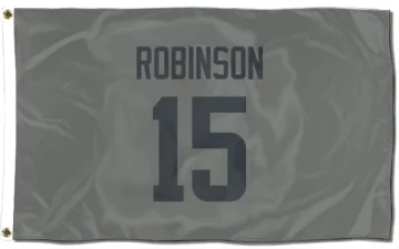 Demarcus Robinson Los Angeles Rams  Flag (3 X 5) - Gray