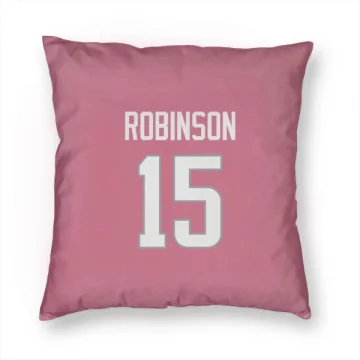 Demarcus Robinson Los Angeles Rams  Pillow Cover (18 X 18) - Pink